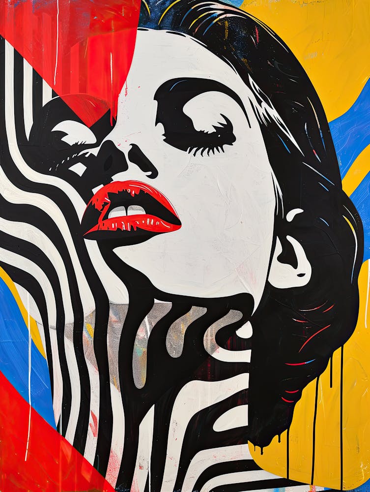 Zebra, Pop Art