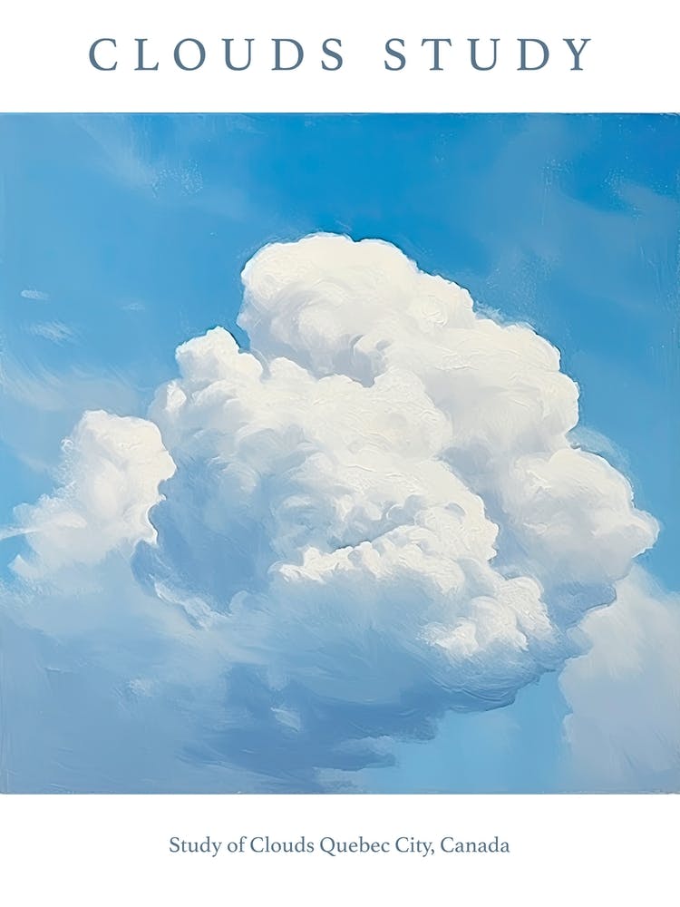 Study Of Clouds Quebec City, Canada