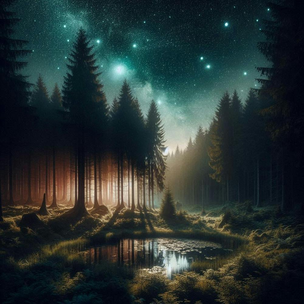 Forêt la Nuit
