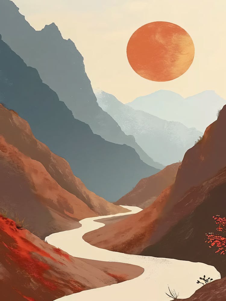 River In The Mountains
