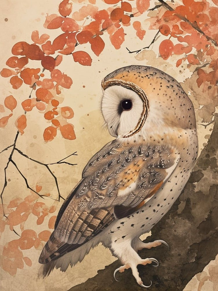 Australian Masked Owl Painting 2