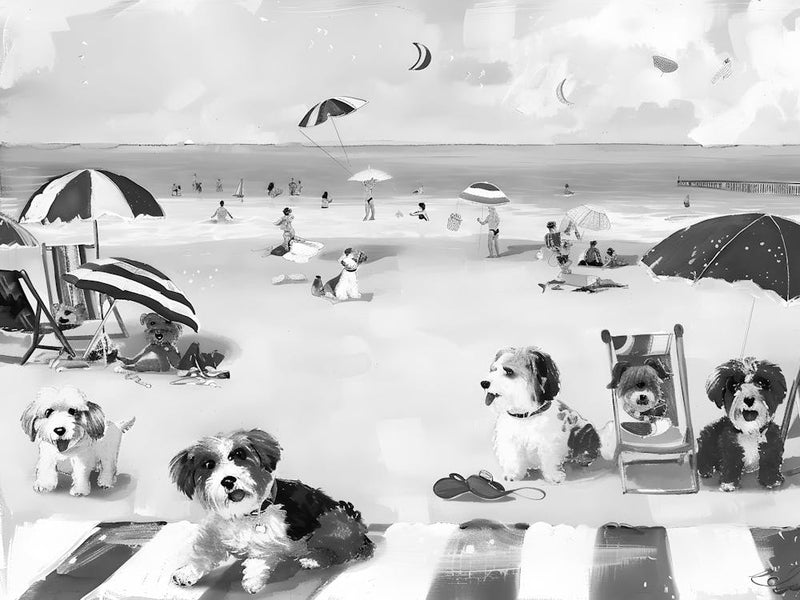 Dogs On The Beach