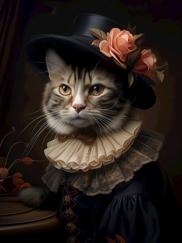 Regal Cat In A Hat B