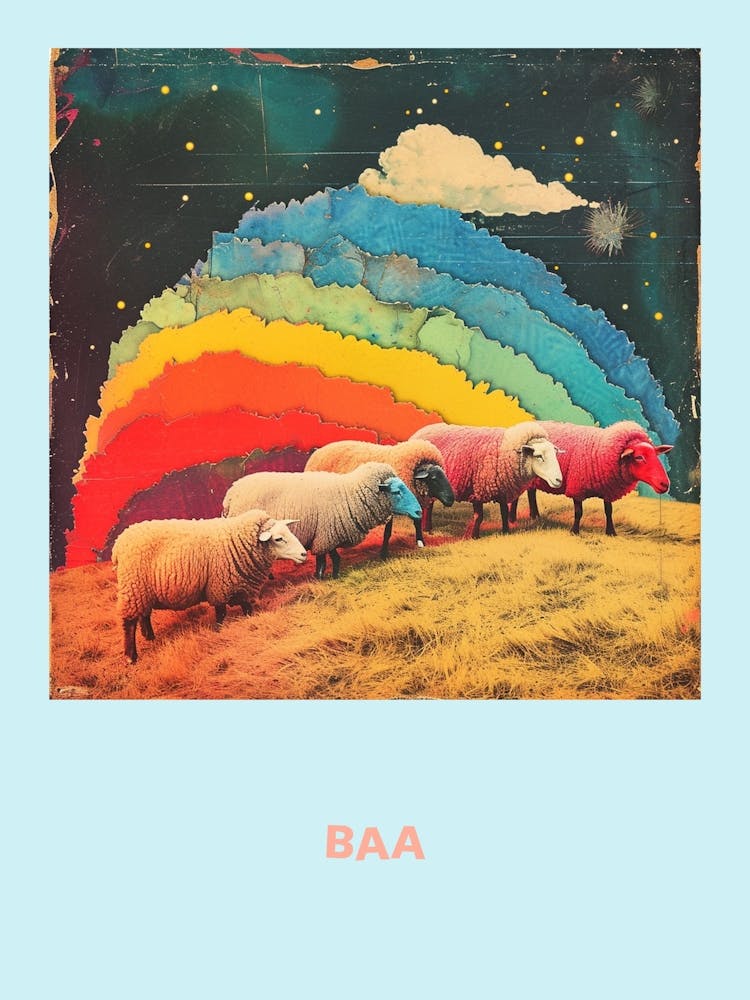 Sheep Baa Poster 3