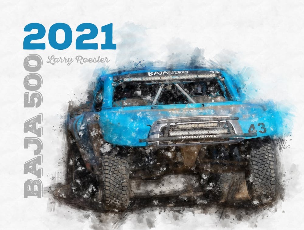 Baja 500, Larry Roesler, Toyota Tundra, 2021