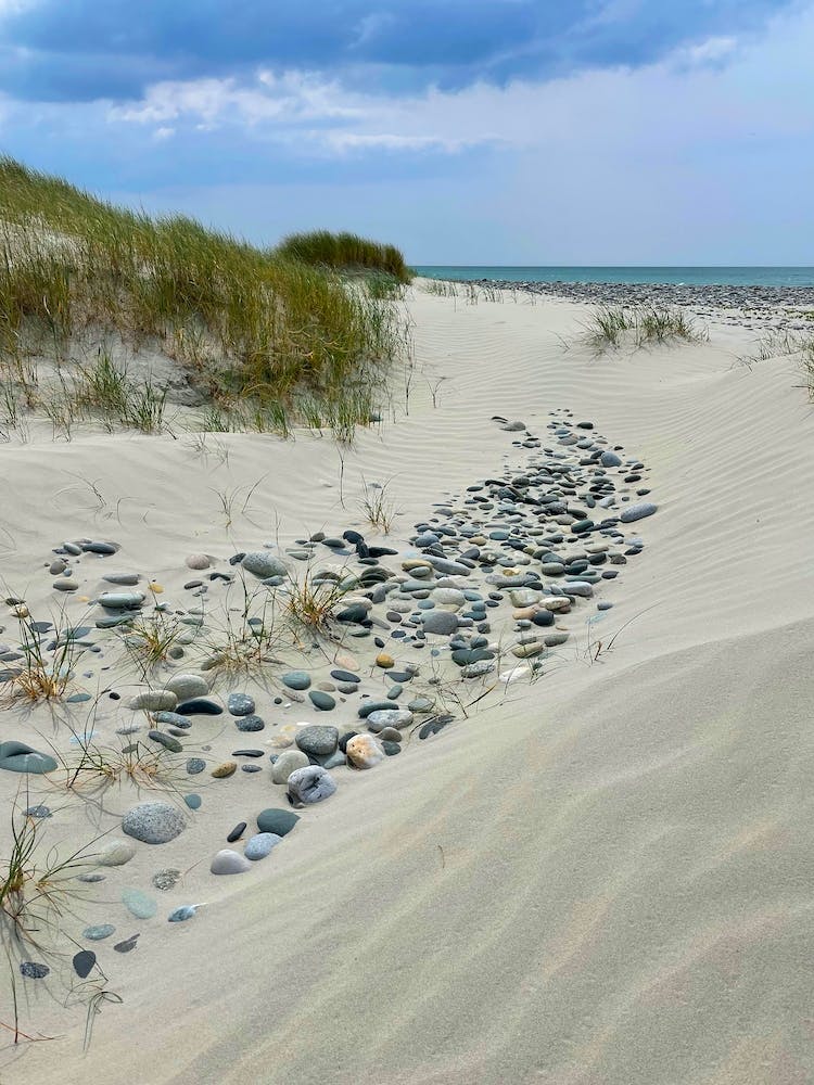 Pebbles On The Beach