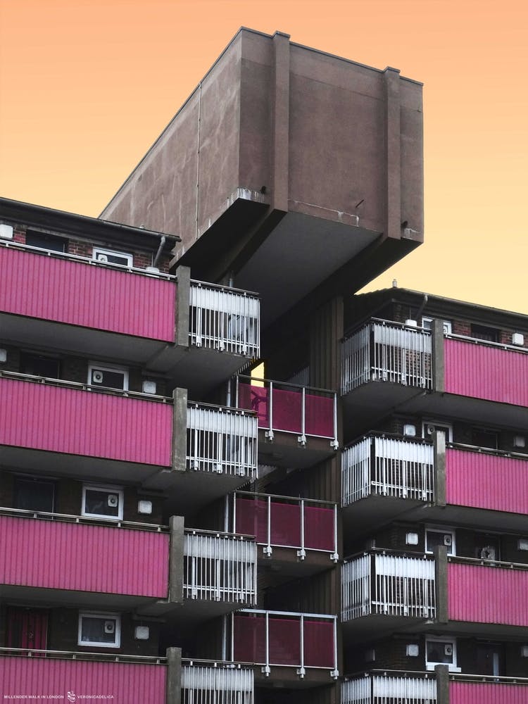 Millender Walk In Surrey Quays