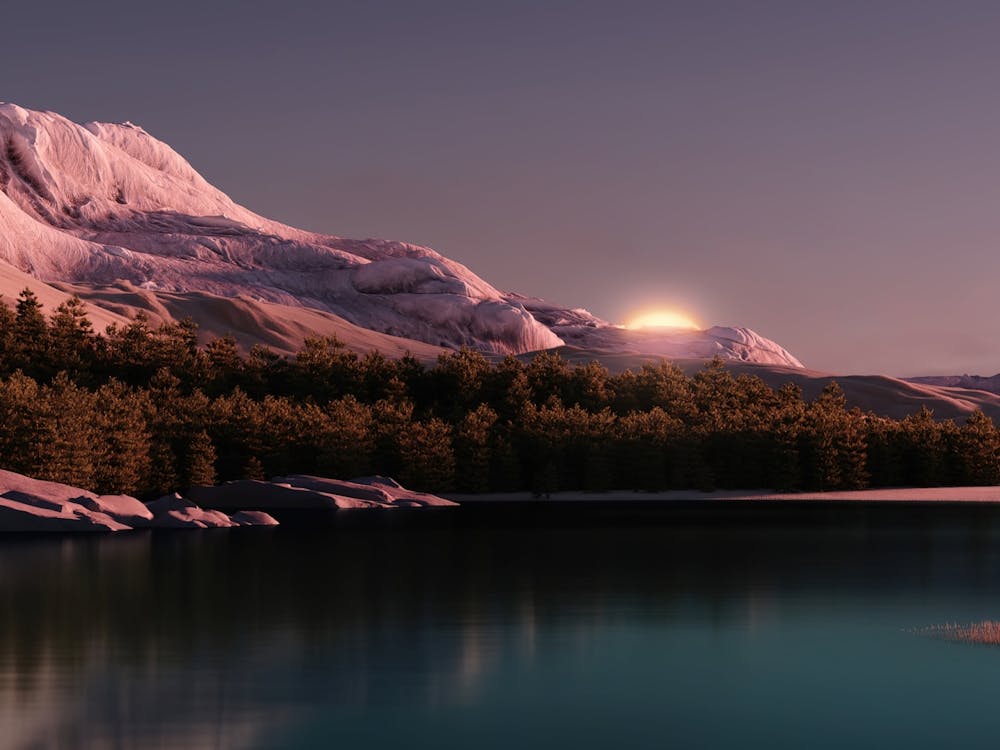 Sunset In The Mountains 5