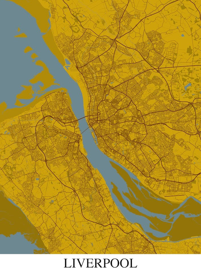 Liverpool Yellow Blue