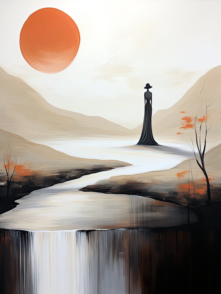 Mystic Embers, Boho Art Style