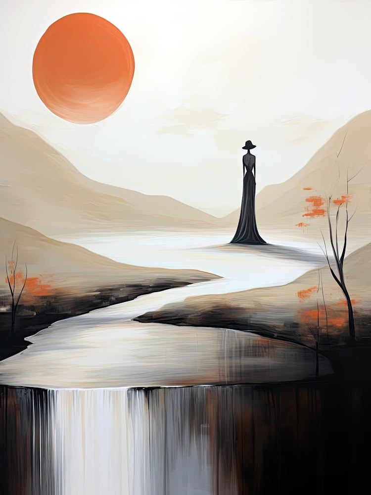 Mystic Embers, Boho Art Style