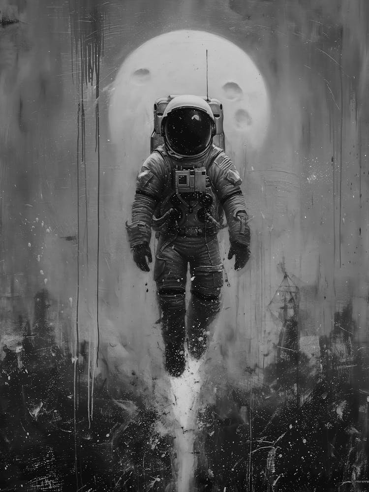 Astronaut In Space 3