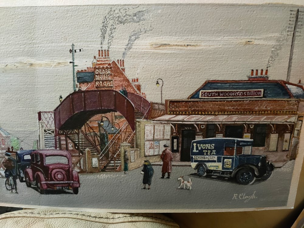 Waiting at the crossing