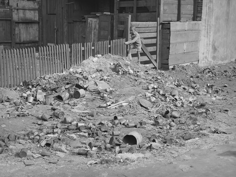 Rubbish Piles Are Frequent In The African American Sections Of Chicago, Illinois By Russell Lee