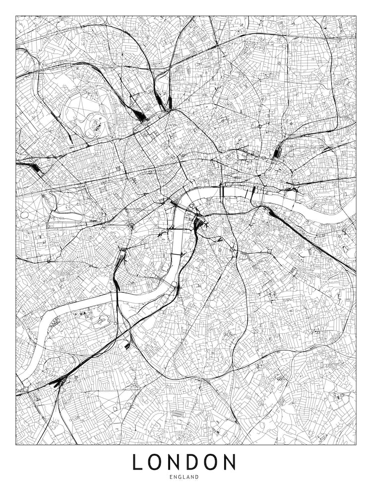 London White Map