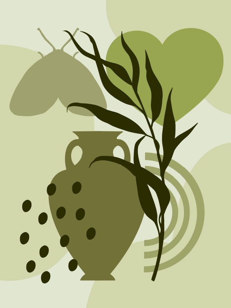 Vase With A Heart