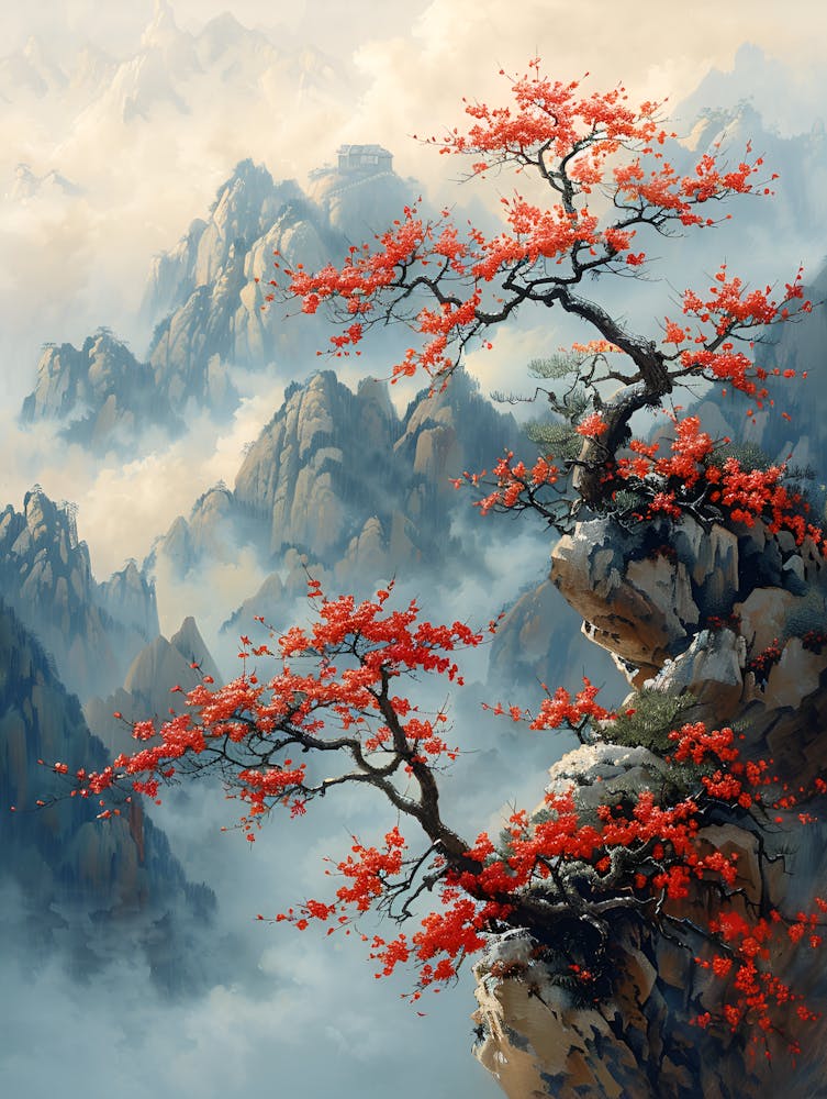 Tree In The Mountains 1