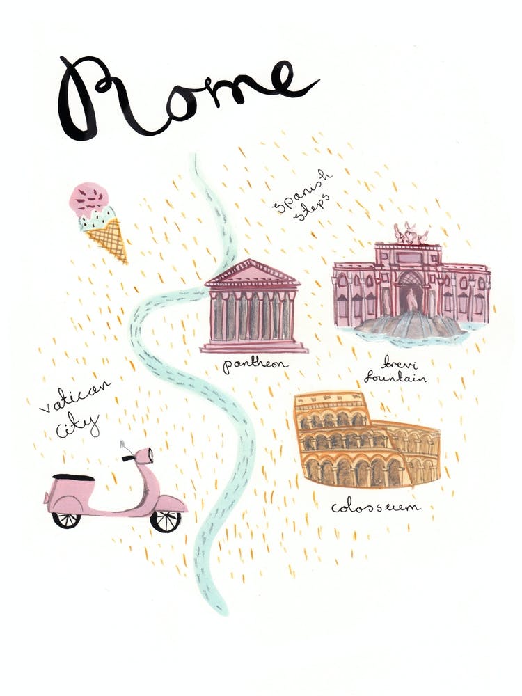 Rome Map 1
