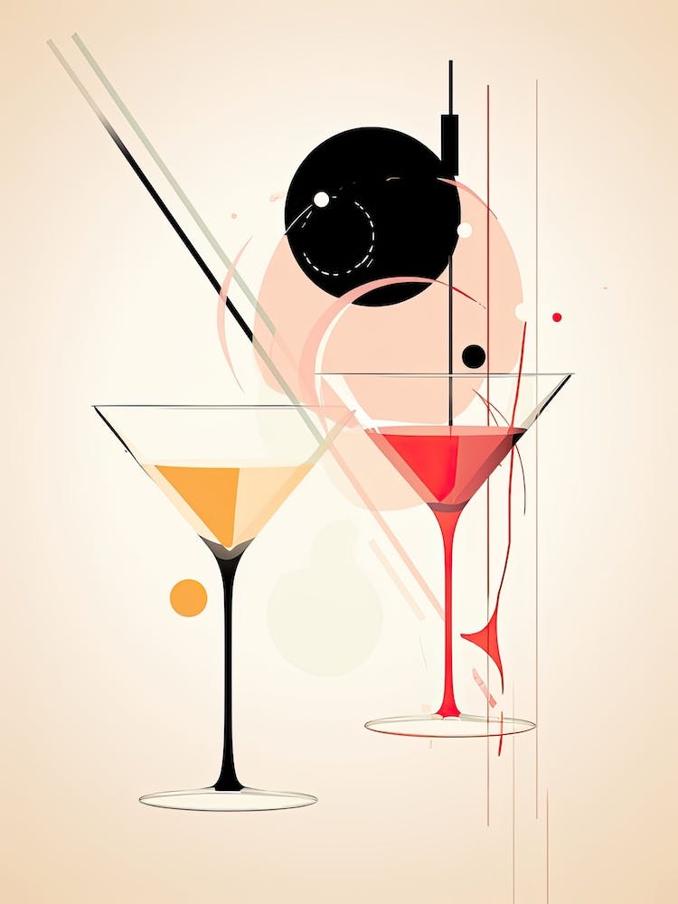 Mid Century Modern Sex On The Beach Floral Infusion Cocktail 3