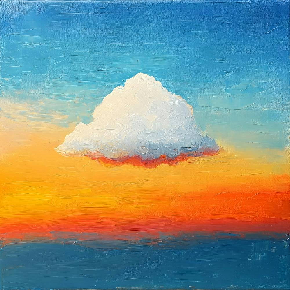 Sonnenuntergangswolke 11