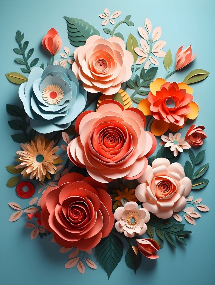 Paper Flowers 5