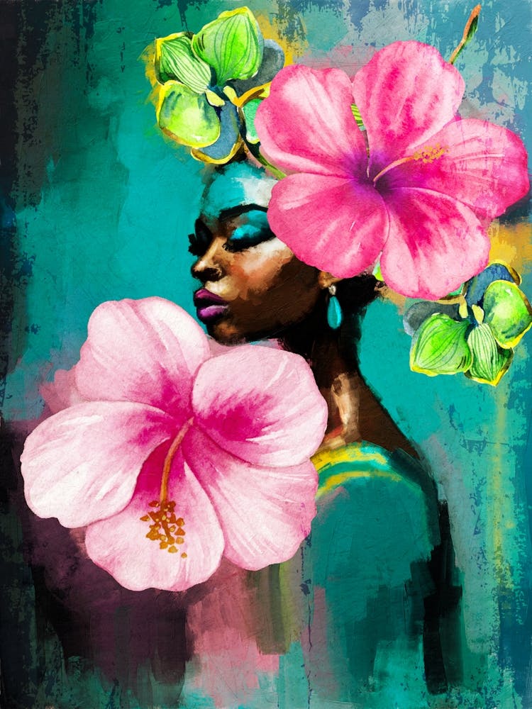 Surrounded By Flowers