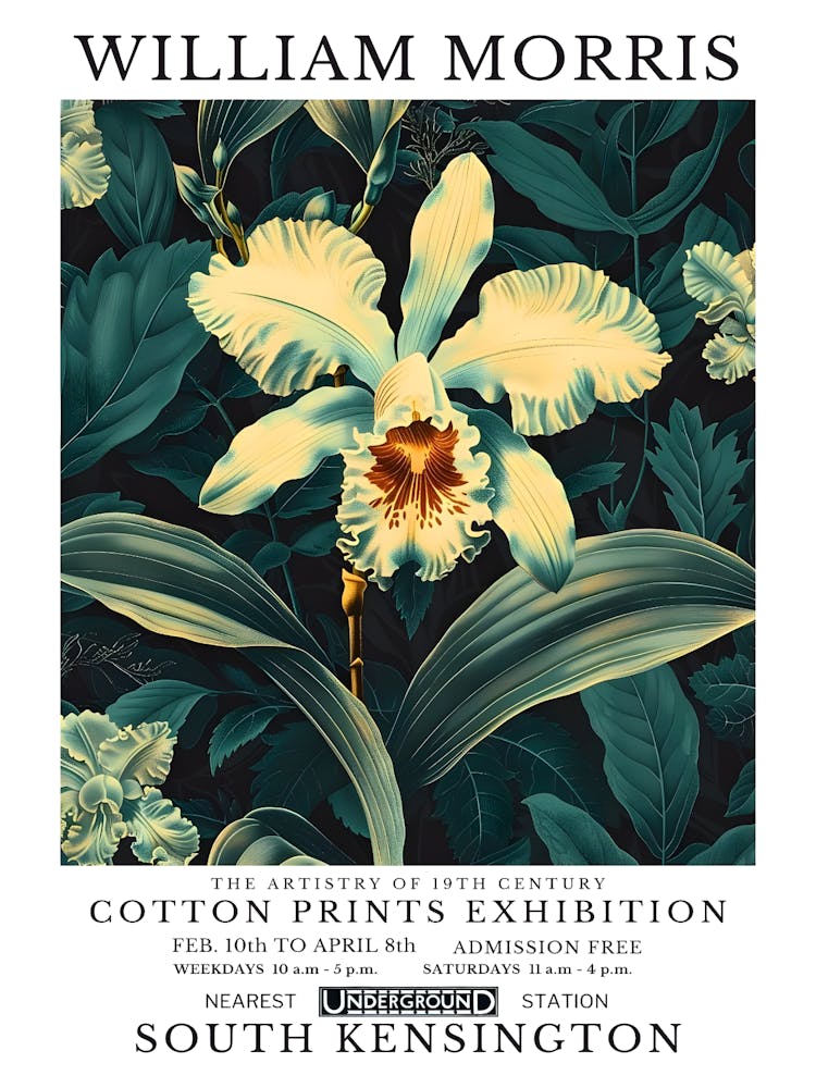 William Morris Cotton Prints Exhibition 29