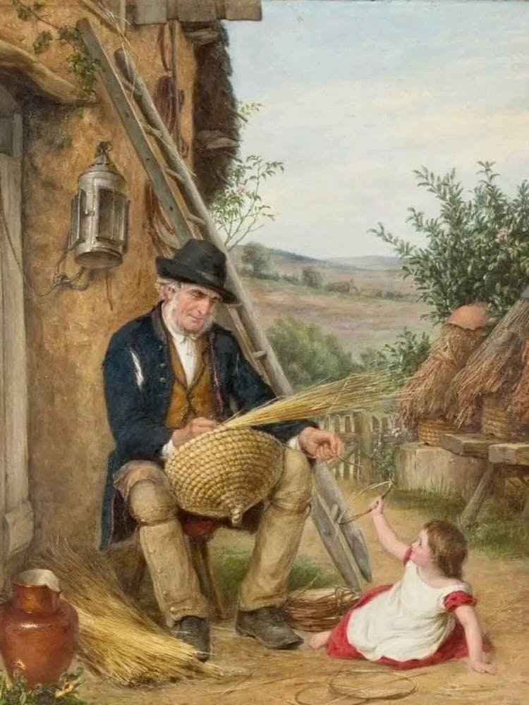 Farmer And His Child
