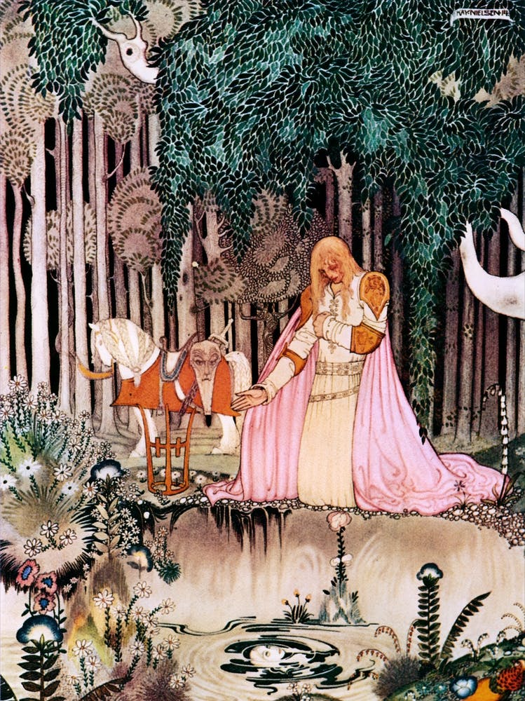 He Too Saw The Image In The Water