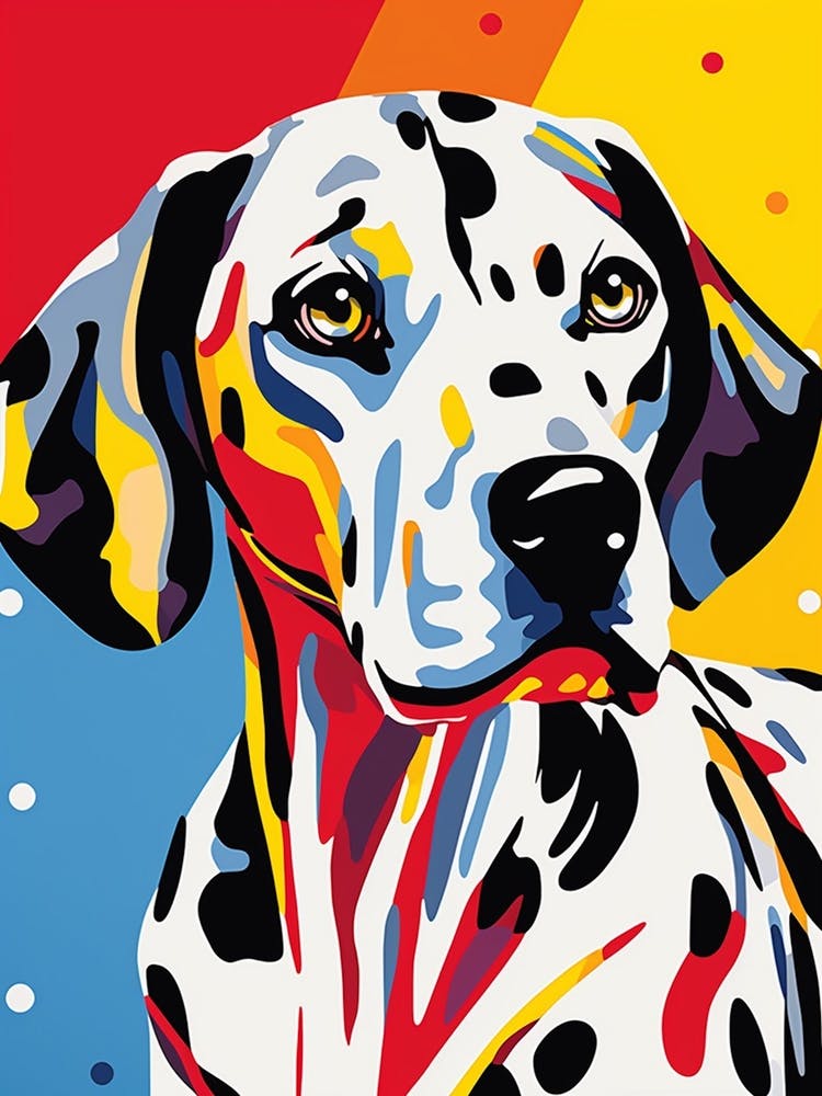 Pop Art Dalmation 5