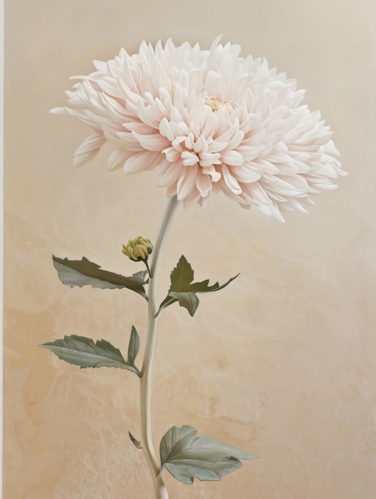 Floral Art 0006 Flower Single 0004 Fine Flowers 0000 Bp6586 An Of A Aster Flower In The Style Of Petrina 4b08c