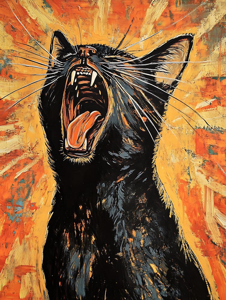 Fantastische Schreiende Katze 12