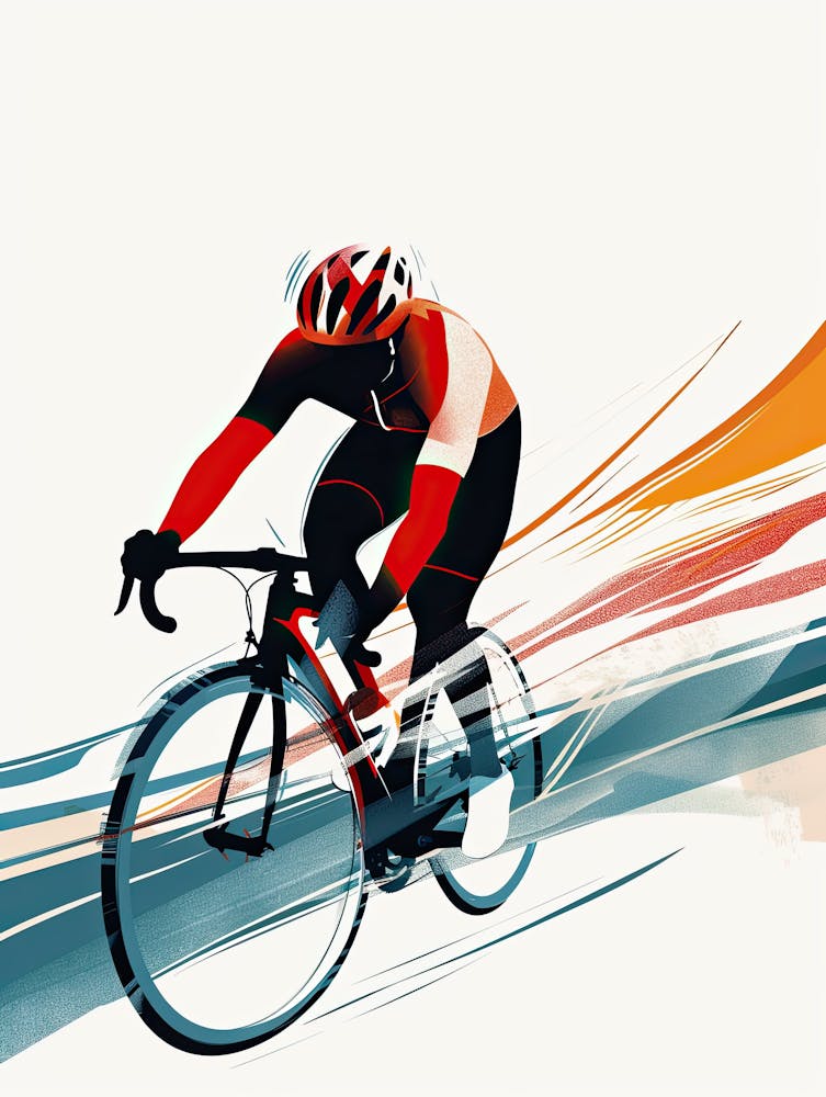 Der Aufstieg ist es wert Radfahren