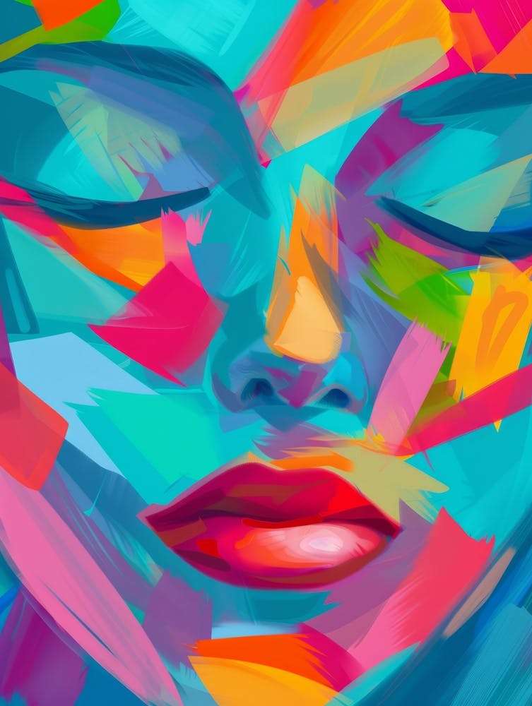 Abstract Of A Woman 53