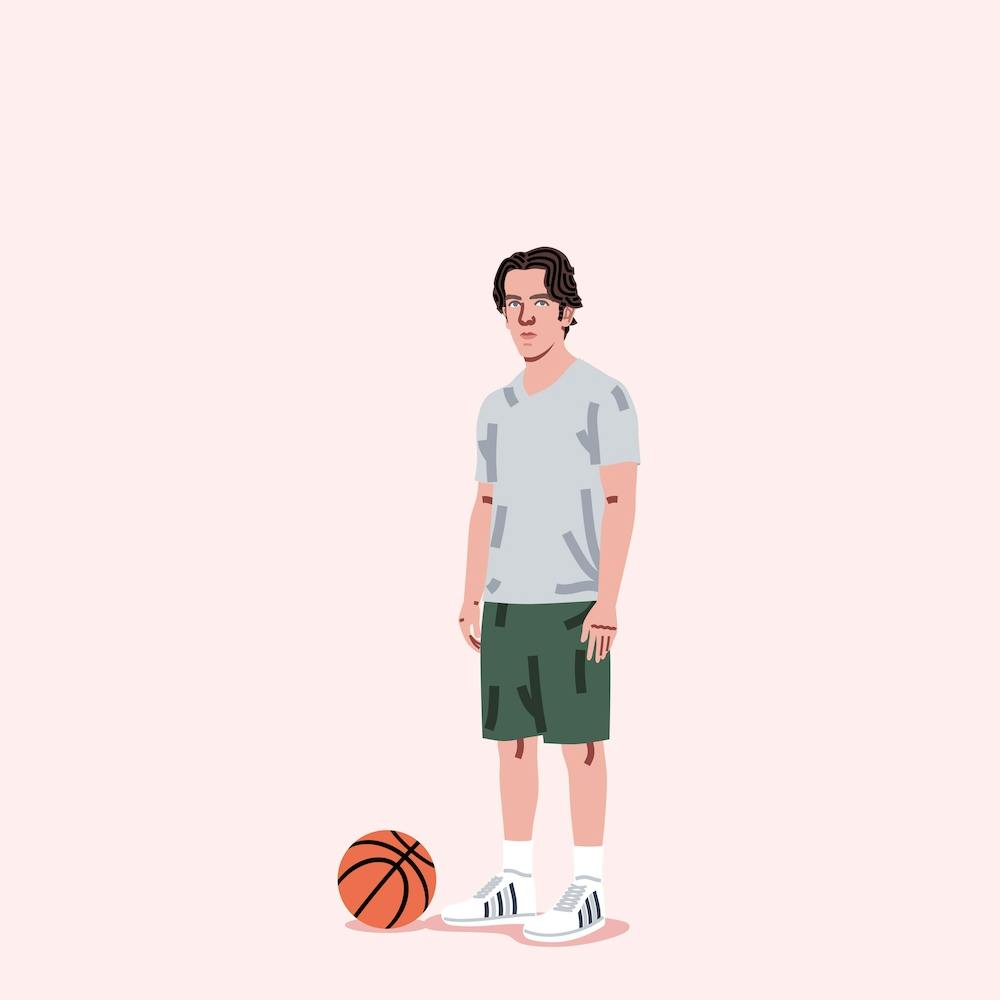 Basket-ball Ryan Carré