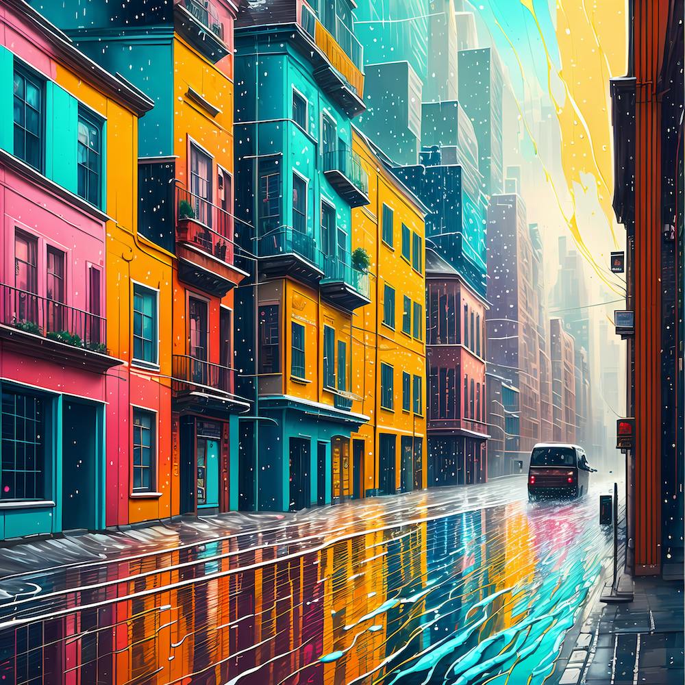 Rainy Day In The City