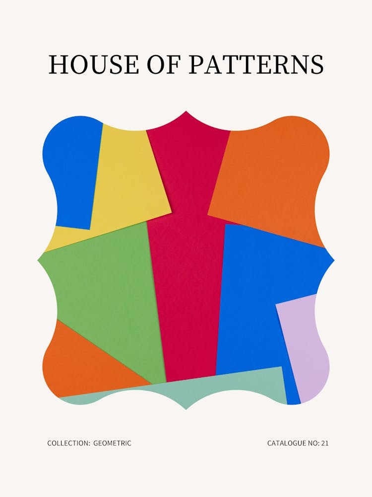 Geometric Pattern Poster 21