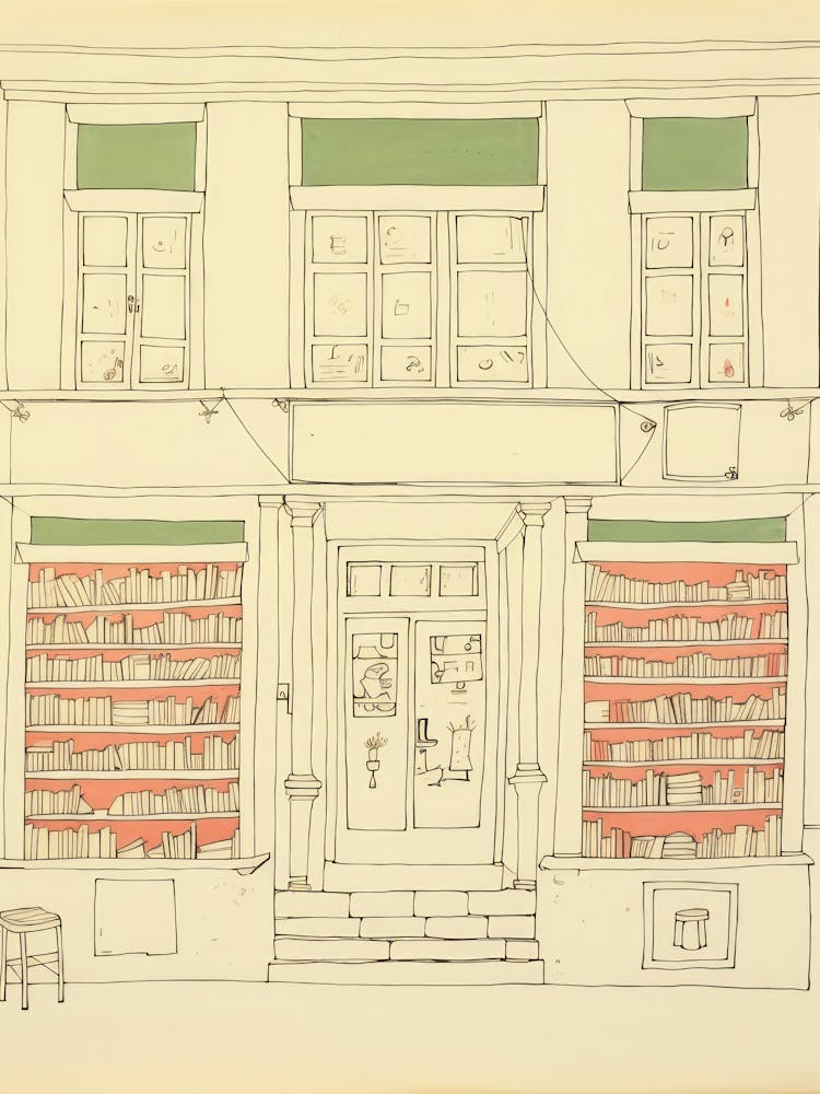 Marseille The Book Nook Pastel Colours 4