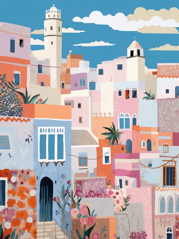 Tangier Morocco 2 Illustration