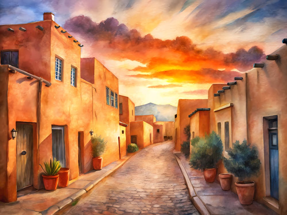Santa Fe Usa A Vintage