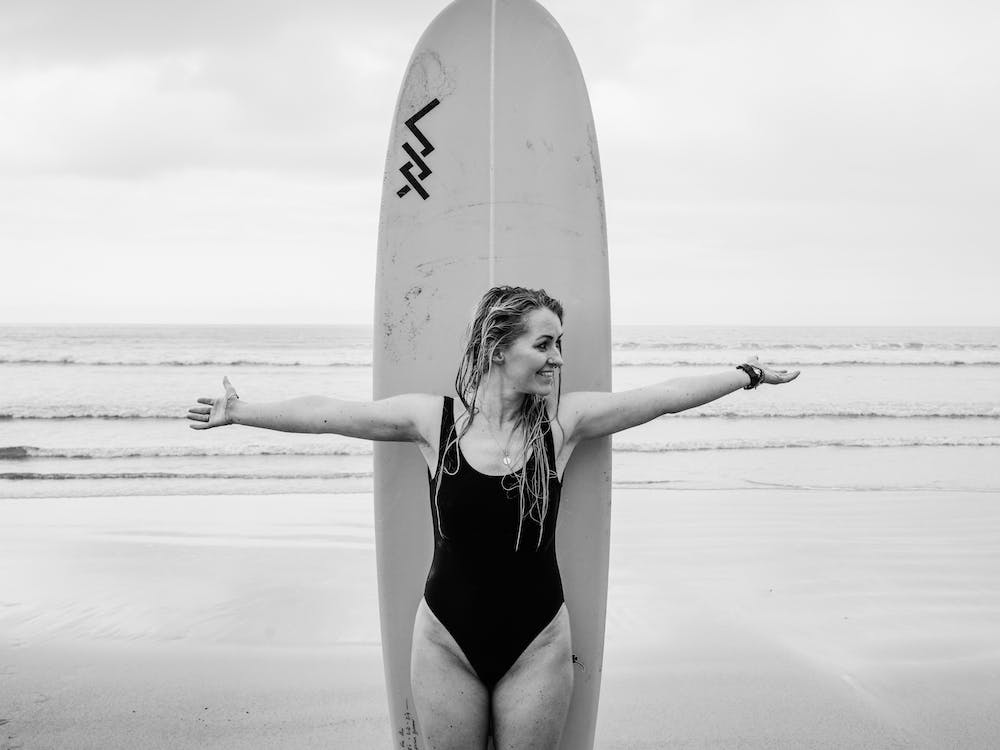 Happy Surf Girl