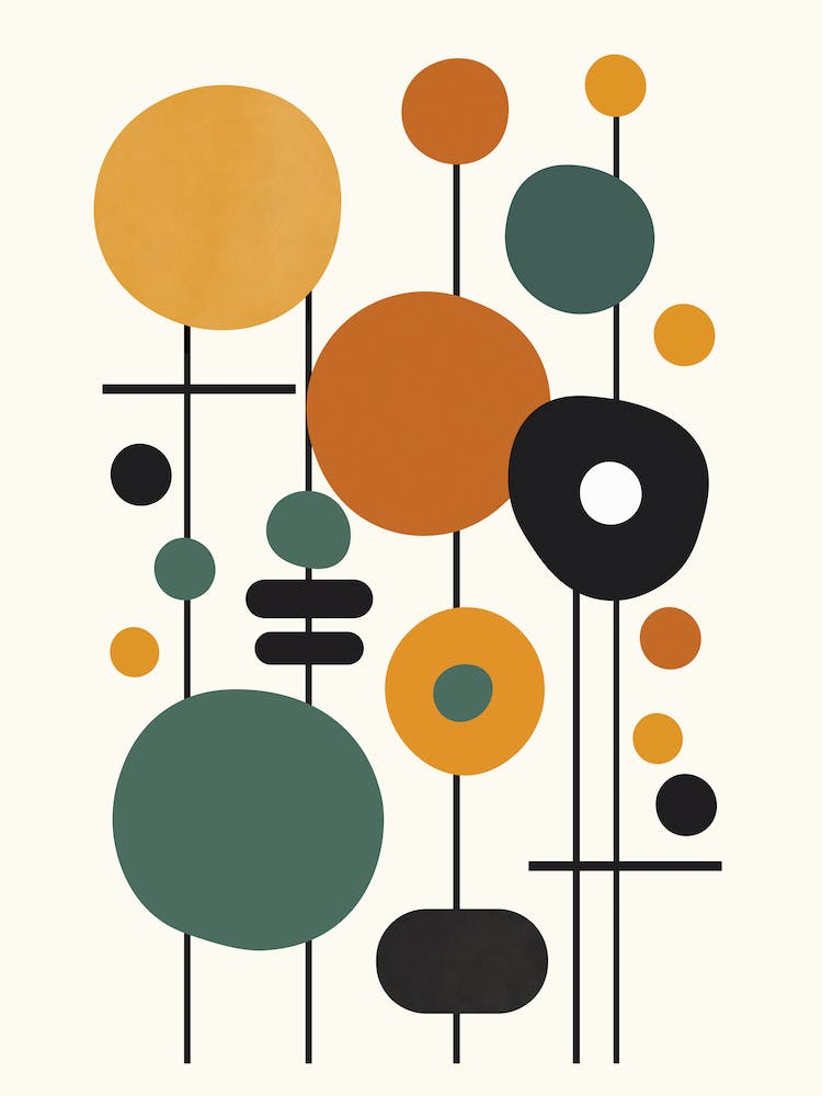 Mid Century Modern Abstract 22