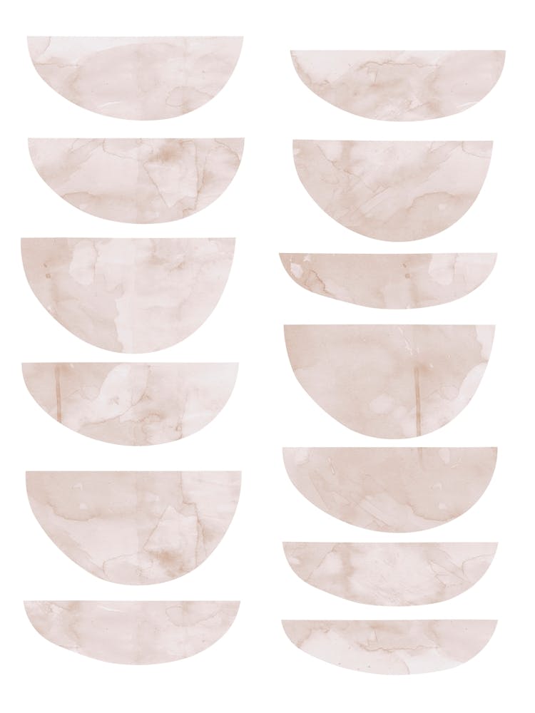 Geometry watercolor circles 7