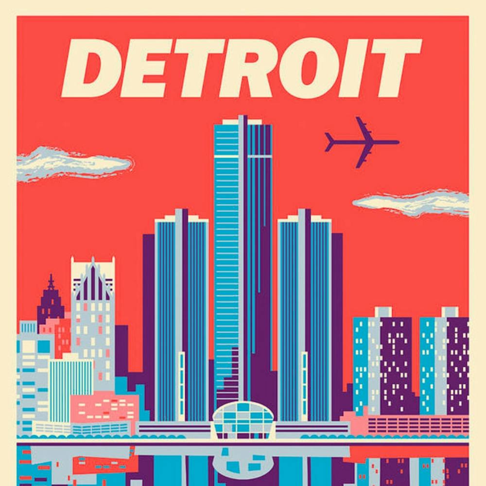 Detroit Skyline 1