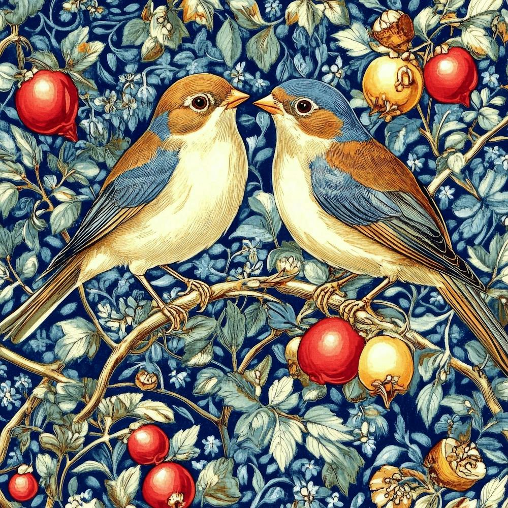 Birds On A Branch Art 30