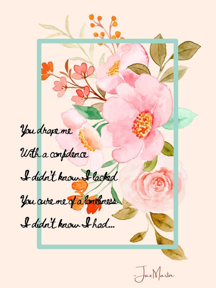 Romantic Flower Sign