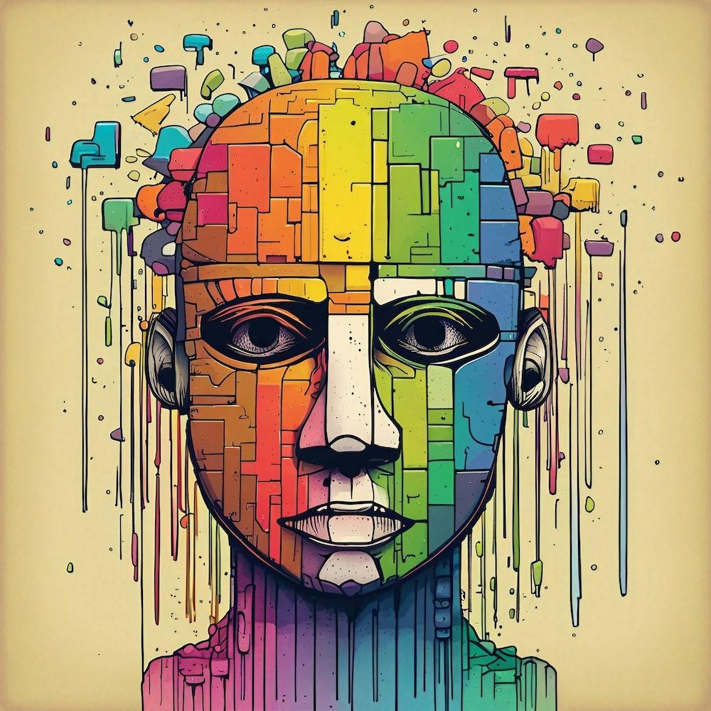 Colorful Head