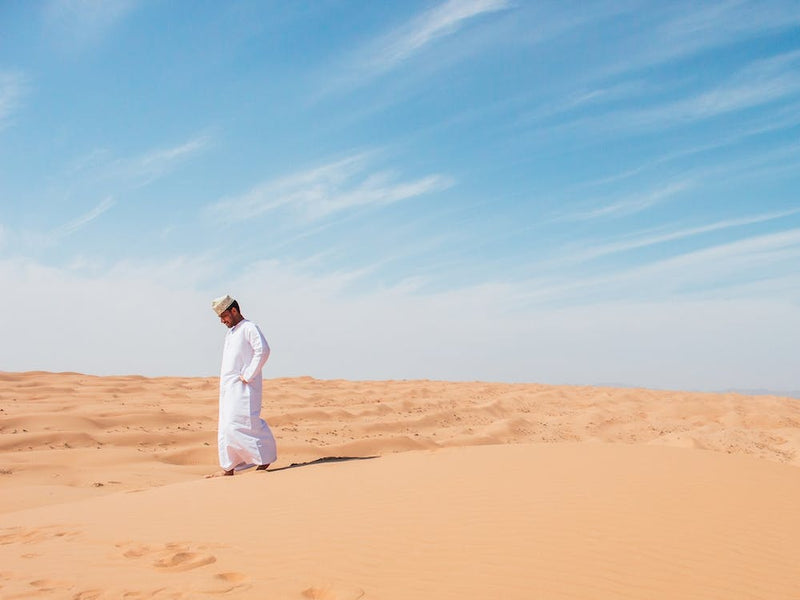 Arab In Middle East Desert 2