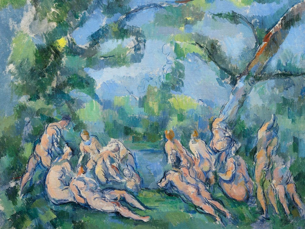The Bathers, Paul Cézanne
