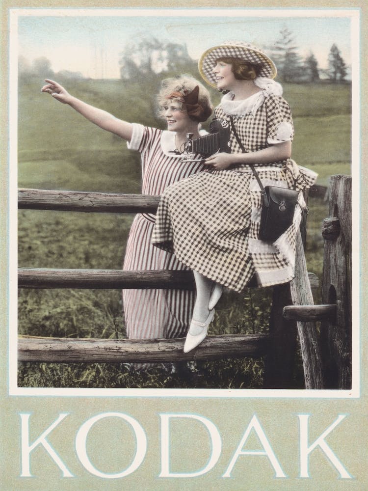 Vintage Kodak Poster 1930